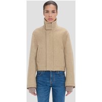 Victoria Beckham Bomber Jacket In Camel