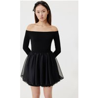 Chiffon Detailed Off Shoulder Top