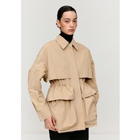 Volume Pocket Collar Cotton-Nylon Parka [COLORS]