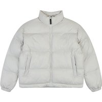 High Neck Drawstring Basic Puffer Jacket