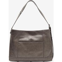 Belted Medium Shoulder Bag [BROWN]