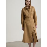 Wrap Skirt Shirt Dress NAFU-WOP