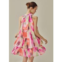 Bonner Tie-Dye Halterneck Mini Dress