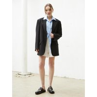Two Buckle Round Bloafer Kendall Loafer CWBK