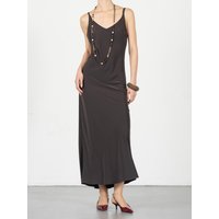 Cami Strap Maxi Dress [Brown]
