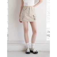 Cargo Skirt Pants Mini Skirt W