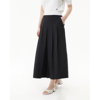 Double-pleated Flare Skirt-style Trousers PRWP