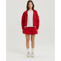 Fleur String Flare Golf Skirt [Red]