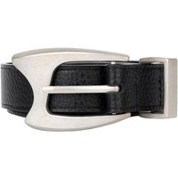 NN LEATHER BELT [BLACK]