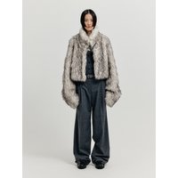 Xhort Faux Fur Short Coat
