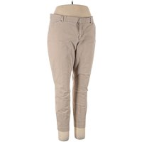 Gap Khaki Pant: Tan Solid Pattern Bottoms - Size