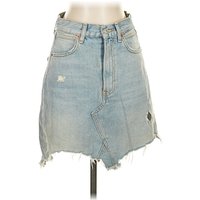 Zara Denim Skirt: Blue Bottoms