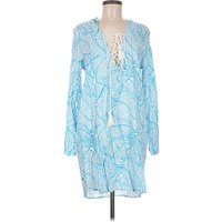 Charlie Holiday. Casual Dress: Blue Dresses - Used - Size