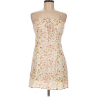 Charlie Holiday. Cocktail Dress: Ivory Floral Pattern Dresses - Used - Size