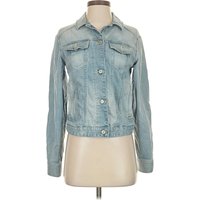Express Jeans Denim Jacket: Blue Jackets & Outerwear - Size X