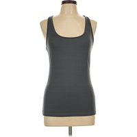 Tank Top Gray Halter Neckline Tops - Used
