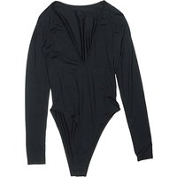 Shein Bodysuit: Black Tops - Size