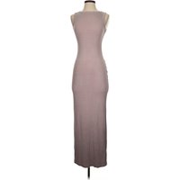 Divided by H&M Cocktail Dress - Slip dress: Gray Dresses - Used