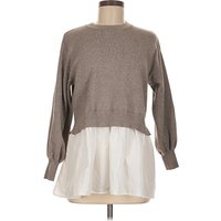 Global Work Casual Dress: Gray Dresses - Used