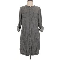 PrAna Casual Dress - Shirtdress: Gray Dresses - Used