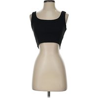 Signature Tank Top Black Strapless Neckline Tops - Used