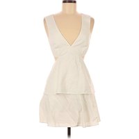Bardot Cocktail Dress - DropWaist: Ivory Dresses - Used - Size