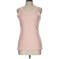 Tank Top Pink Halter Neckline Tops - Used