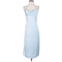 Forever Cocktail Dress - Slip dress: Blue Dresses - Used