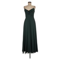 Evening Collection Cocktail Dress - Formal: Green Dresses - Used - Size