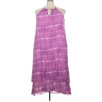 Mlle Gabrielle Casual Dress - Popover: Purple Tie-dye Pattern Dresses - Used - Size X