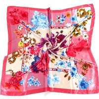 Spring Autumn Cm Square Scarf Imitation Silk Satin Surface Large Shawl Scarf Perfect Gift Women's Accessory