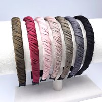 Minimalist Pleated Headband, Versatile Wrap Hair Hoop For Outings, Fresh Vintage Fashion Hair Accessory, Elegant Hair Clip
