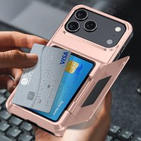 syct Compatible With Iphone Card Slot Phone Case Pro Max Flip Stand Wallet IPhone Shockproof Protective Cover