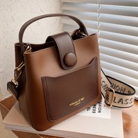 Popular Bag New Fashion Fashion Portable One Shoulder Women's Bag Crossbody Versatile Bucket Bag
