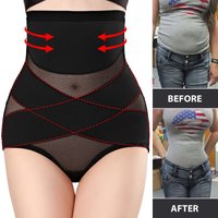 High waist tummy tuck pants, waist reduction corset, hip lift, slimming underwear for women, postpartum tummy reduction, cross restraint corset