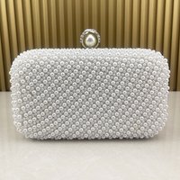 New Sweet Evening Bag With Butterfly Arc And Pearls, Party Dress Crossbody Cheongsam Bag, Handbag