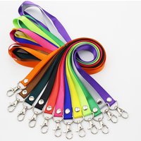 pc Safety Hanging Neck Strap Lanyard Safety Hanging Neck Strap Lanyard For Mobile Phone ID Name Badge Holder Keys Metal Ring