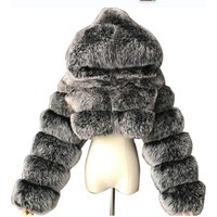 Women's faux fur coat short faux fur coat