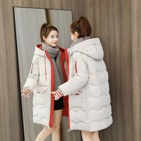 Women's Clothing Long Puffer Coat Oversized Winter Jacket With Hood, Warm & Stylish​​