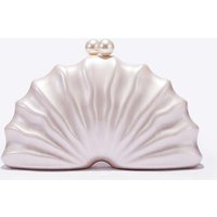 Women's Handbag Lady's One-shoulder Diagonal Bag Special-shaped Shell Acrylic Bag Fashion Wedding Dinner Clutch Bag