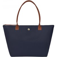 Women's Nylon Top Handle Tote Bag, Foldable Weekend Duffel, Large Capacity Handbag