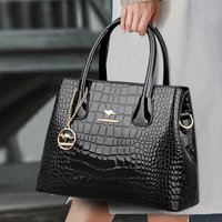 New Crossbody Single Shoulder Bag Lacquer Leather Shiny Face Women's Handbag