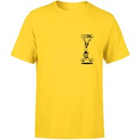 CatDog Pocket Square Unisex Shirt - Yellow