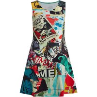 Supasuta x Batman Torn Collage Skater Dress