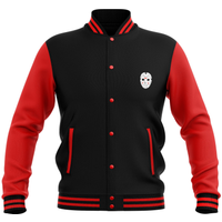 Friday the th Final Chapter Varsity Jacket - BlackRed