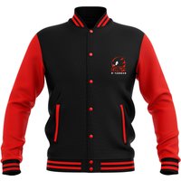 Sonic The Hedgehog Shadow Ultimate Lifeform Varsity Jacket - BlackRed